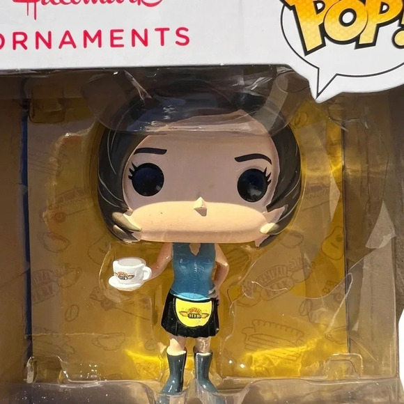 NEW Hallmark FRIENDS Rachel Green - FUNKO POP!Cute Christmas Ornament - Picture 4 of 8